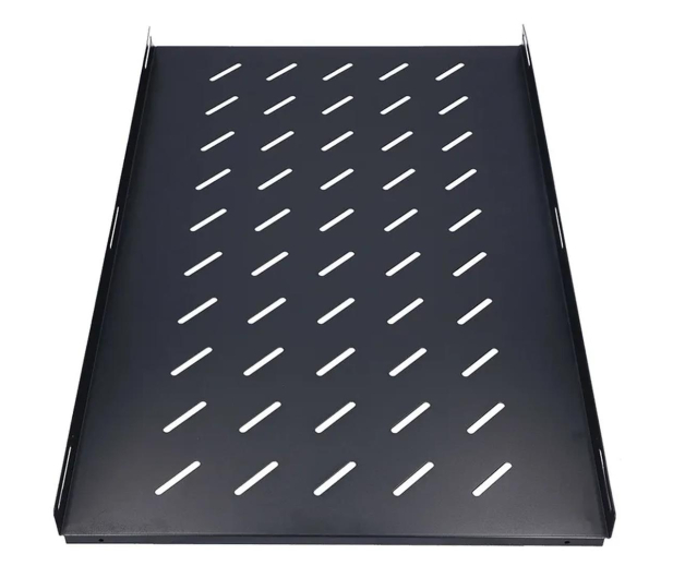 ExtraLink Półka 1U 750mm Czarny - 734901 - zdjęcie
